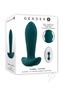Gender X Tunnel Tapper Rechargeable Silicone Anal Plug - Green